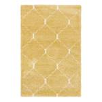 Tapis Temara Shag IV Polypropylène / Envers : - Jaune - 120 x 185 cm