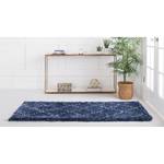 Läufer Temara Shag V Polypropylene / Jute - Marineblau - 80 x 185 cm