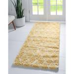 Loper Temara Shag III polypropeen/jute - Geel - 80 x 185 cm