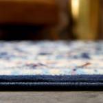 Tappeto a pelo corto Zarin Hill II Poliestere / Iuta - Color blu marino - 185 x 275 cm