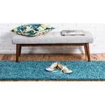 Tapis de couloir Shaggy Shag polypropylène - Turquoise - 75 x 305 cm