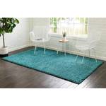 Tapis épais Shaggy Shag I Polypropylène - Turquoise - 150 x 245 cm