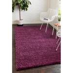 Hoogpolig vloerkleed Shaggy Shag I polypropeen - Aubergine - 150 x 245 cm