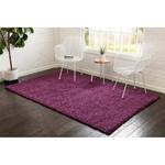 Hoogpolig vloerkleed Shaggy Shag I polypropeen - Aubergine - 150 x 245 cm