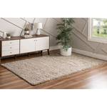 Hochflorteppich Shaggy Shag I Polypropylen - Beige - 150 x 245 cm