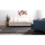 Tapis épais Shaggy Shag I Polypropylène - Gris foncé - 185 x 275 cm