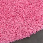 Hochflorteppich Shaggy Shag II Polypropylen / Baumwolle - Pink - Durchmesser: 120 cm