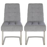 Chaises cantilever Stawley II (lot de 2) Gris clair