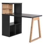 Bureau Merris Eikenhoutlook Artisan/Antracietkleurig