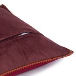 Housse de coussin Feutre Polyester - Rouge