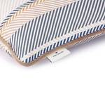 Kussensloop Multi Heringbone polyester/linnen - meerdere kleuren