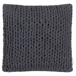 Kissenbezug Knit Baumwolle - Anthrazit