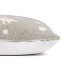 Housse de coussin Winter Flake Coton - Gris