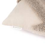 Federa per cuscino Fluffy Rhombus Poliestere / Cotone - Beige