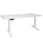 Bureau Unieux VI (Hauteur réglable) - Blanc mat - Largeur : 120 cm - Blanc