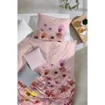 Edel-Flanell-Bettwäsche Bloom Edel-Flanell - Pink - 135 x 200 cm + Kissen 80 x 80 cm