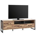 Tv-meubel Voru eikenhouten look/donkergrijs