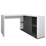 Bureau avec rangements Valley Blanc / Anthracite