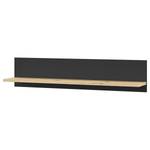 Wandboard Mazzo Schwarz / Eiche Artisan Dekor