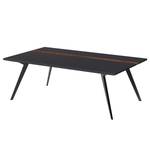 Table basse Calea II Plaqué bois - Anthracite mat