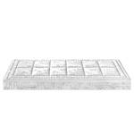 Matelas ressorts bombés ensachés Malaga 80 x 210cm