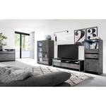 Tv-meubel Calipso massief acaciahout - grijs - Acaciahouten Grijs