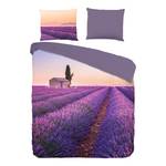 Beddengoed Lavender katoen - meerdere kleuren - 140x200/220cm + kussen 70x60cm