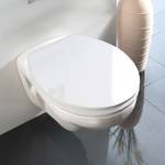 Premium WC-Sitz Hochglanz White Acryl
