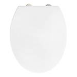 Siège WC premium Birori Acier inoxydable - Blanc