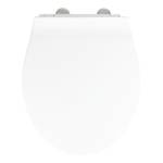 Tavoletta per WC premium Orani Acciaio inox / Poliestere PVC - Bianco