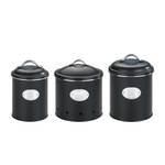 Boîtes Nero (lot de 3) Aluminium - Noir