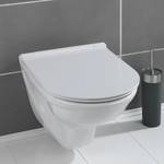 Premium WC-Sitz Nuoro Edelstahl / Polyester PVC - Weiß