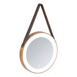 Miroir LED Usini Miroir en verre - Marron