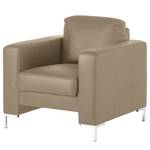 Fauteuil Lampone echt leer - Taupe