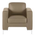 Fauteuil Lampone echt leer - Taupe