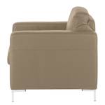 Fauteuil Lampone echt leer - Taupe