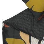 Parure de lit Nelia Coton - Noir - 135 x 200 cm + oreiller 80 x 80 cm