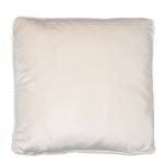 Housse de coussin Teddy Polyester - Crème