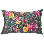 Housse de coussin Indian Summer I Velours- Multicolore - 40 x 60 cm