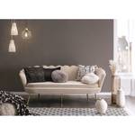 Housse de coussin Crowd Velours - Blanc / Noir