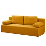 Canapé convertible Corris Microfibre - Microfibre Loek: Jaune moutarde