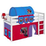 Hochbett Jelle Spiderman 90 x 190cm - Mit Leiter