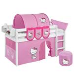 Hochbett Jelle Hello Kitty Rosa - 90 x 190cm - Mit Leiter