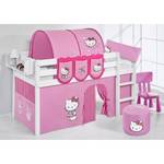 Hoogslaper Jelle Hello Kitty Roze - 90 x 190cm - Met ladder