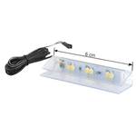 LED-verlichting Intento Grijs - Plastic - 5 x 5 cm