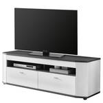 Tv-meubel Intento I hoogglans wit/antracietkleurig - Hoogglans wit/antracietkleurig