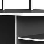 Bureau d’angle Crosswoods I Anthracite / Blanc