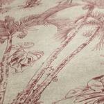 Papier peint en intissé Jungle Cuba Intissé - Gris / Rose