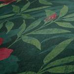 Papier peint en intissé Fleurs Cuba Intissé - Vert foncé