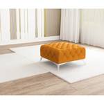 Repose-pieds Laviva I Microfibre - Microfibre Enza: Safran - Largeur : 80 cm